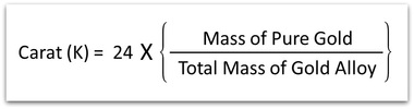 Gold Carat Calculation